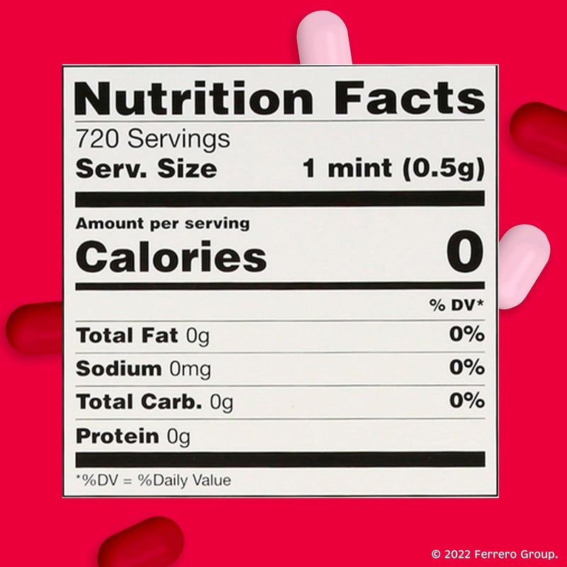 Tic Tac, Strawberry and Cream Flavored, On-the-Go Refreshment, 3.4 oz each, Bulk 8 pack - Image 2
